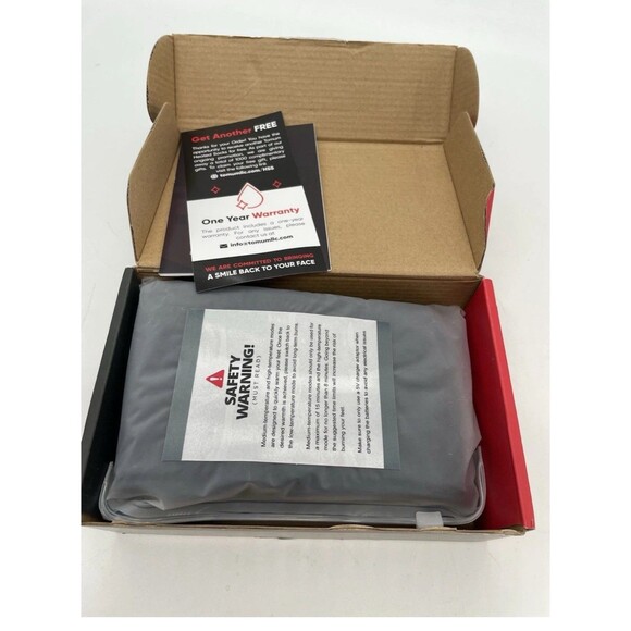 TOMUM Rechargeable Heated Socks Size Small Men Women Washable Battery Operated - Picture 9 of 10